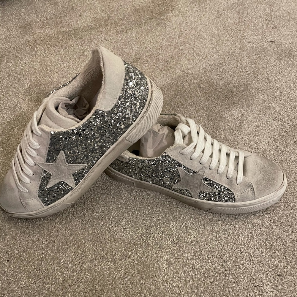 Steven Glitter Star Sneakers
